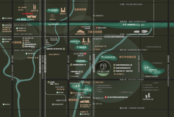 价区间国庆特惠活动楼盘销售公示了解项目详细信息_线上售楼处PG电子麻将胡了模拟器成都【保利新川天珺】售楼处电话最新总(图6)